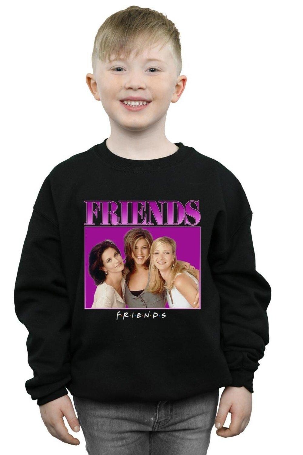 

Толстовка Monica Rachel Phoebe Homage Friends, черный