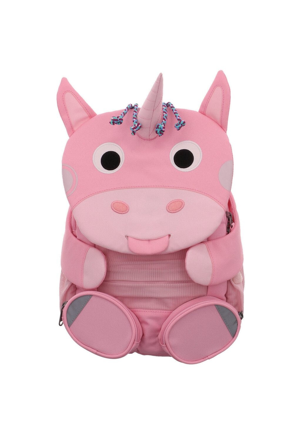 

Рюкзак GROẞER FREUND HUND UND EINHORN Affenzahn, цвет pink weiss