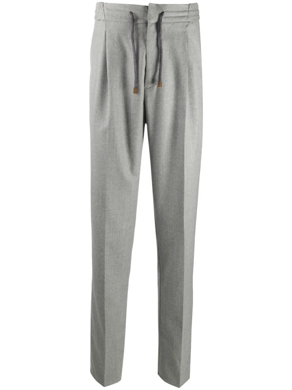 

Брюки с кулиской Brunello Cucinelli, серый