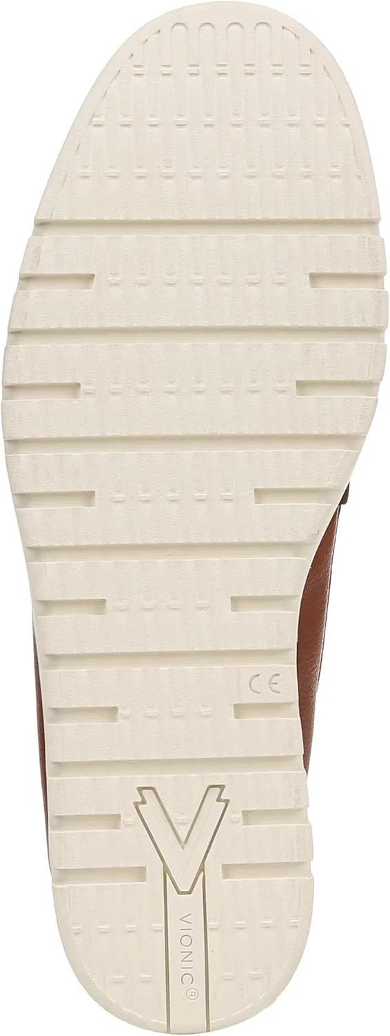 Лоферы из натуральной кожи Vionic, Tan Brown Leather — фото 4