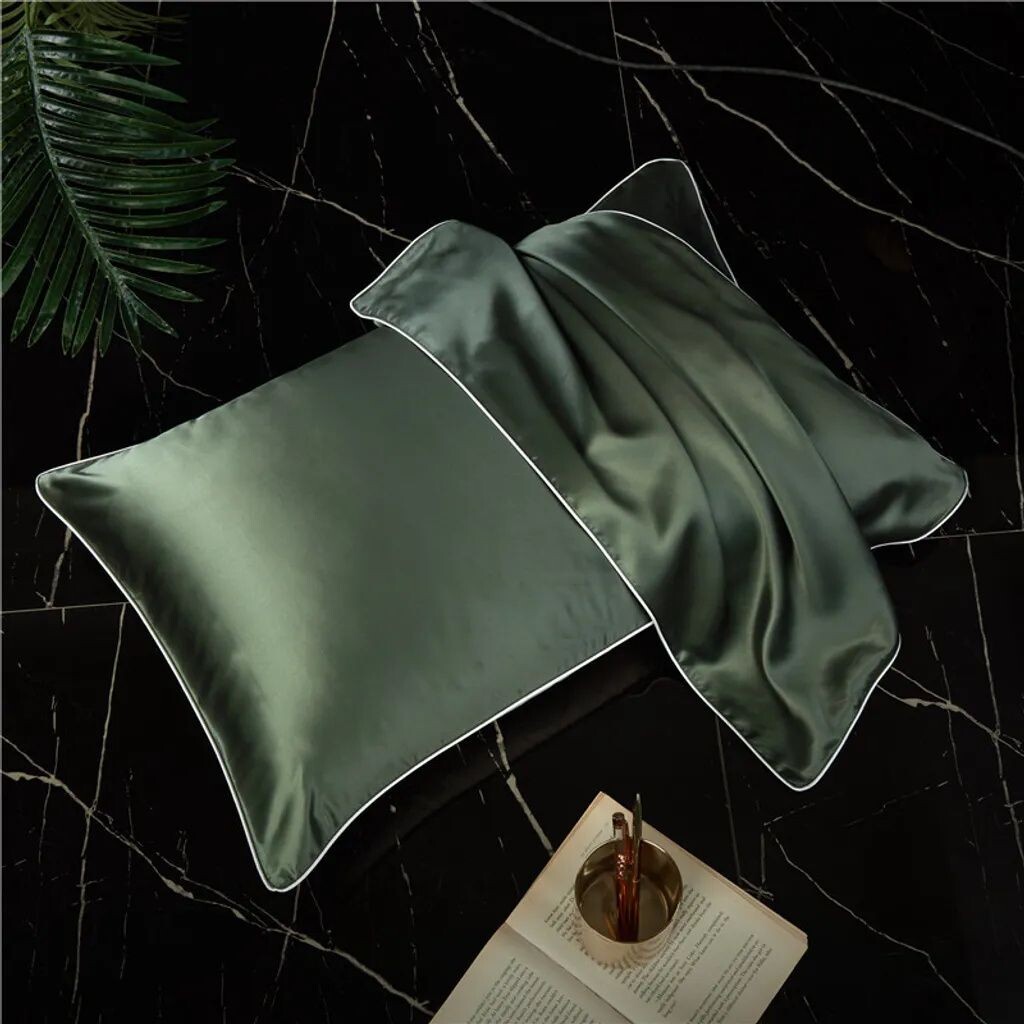 

Наволочка из шелкового шелка Mulberry, стандартная, 48x74 см, односторонняя шелковая, 600 шт., гипоаллергенная наволочка для здоровья кожи (1 шт.), зеленая, 74 см, 48 см mc star, Зеленый, Наволочка из шелкового шелка Mulberry, стандартная, 48x74 см, однос