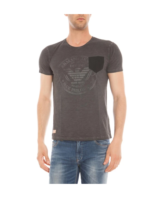 

Повседневная толстовка Armani Jeans, серый