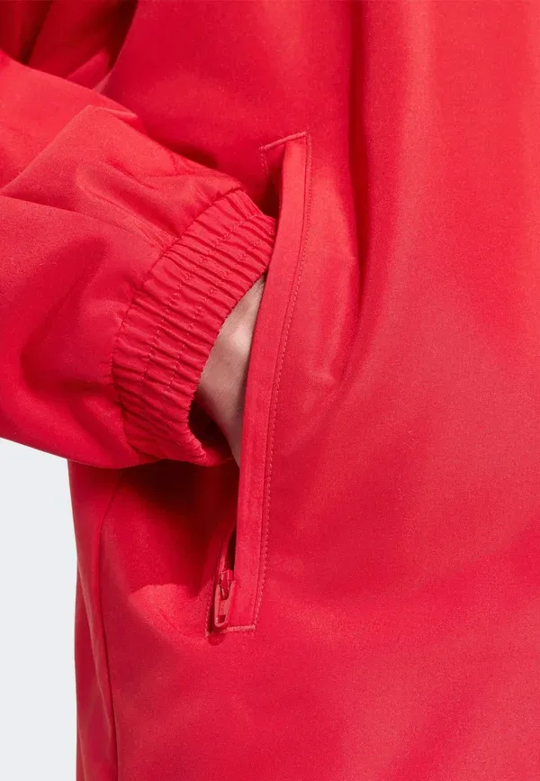 Толстовка с капюшоном Adidas Performance Manchester United Stadium Track Top Club Wear, красная — фото 4