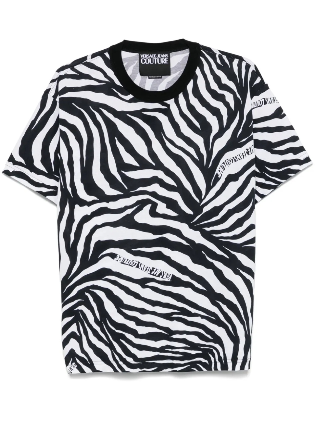 

Versace Jeans Couture футболка с принтом, черный