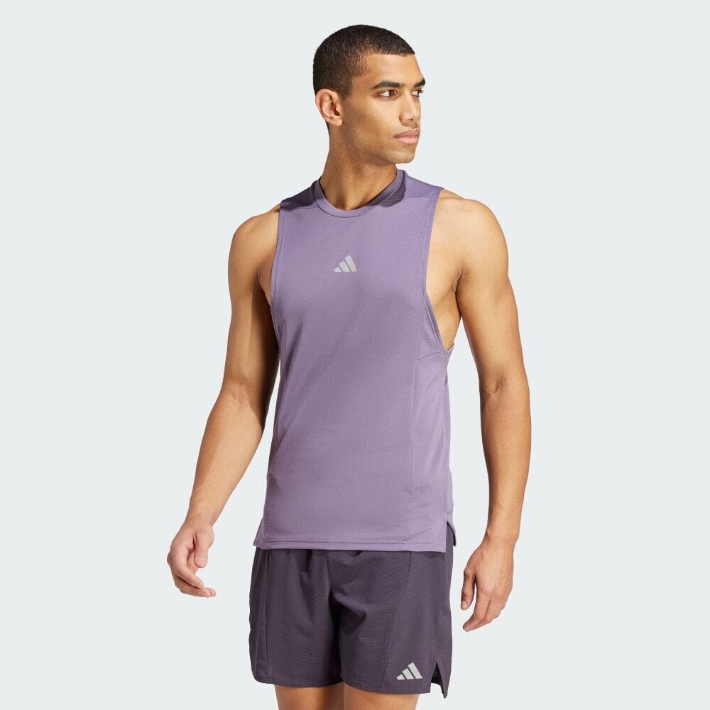 

Топ Adidas DESIGNED FOR TRAINING Workout HEAT. RDY Tank Top, цвет Shadow Violet