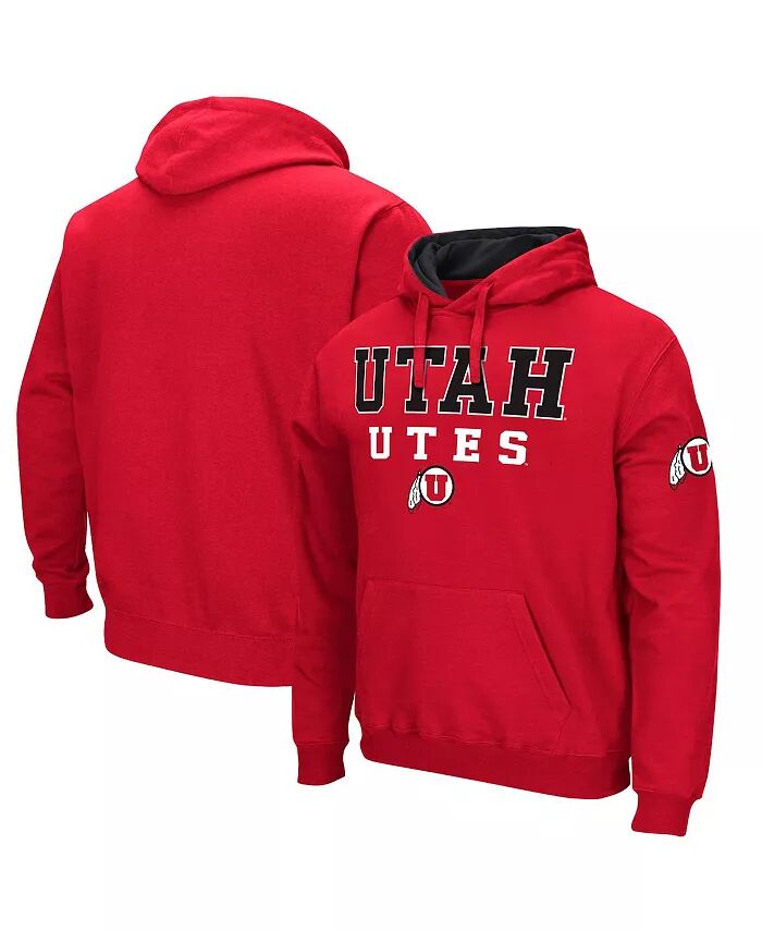 

Мужская толстовка с капюшоном Utah Utes Sunrise Colosseum, красный