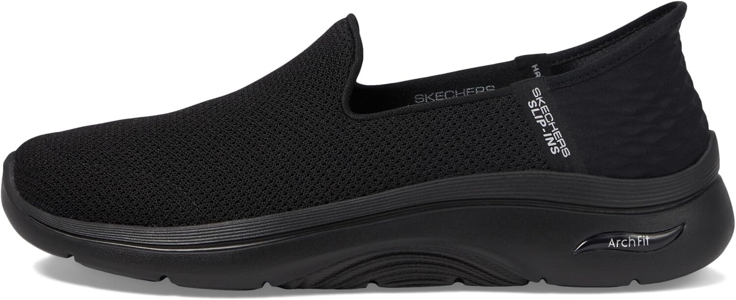 Кроссовки Go Walk Arch Fit 2.0 Delara Hands Free Slip-Ins SKECHERS Performance, черный — фото 4