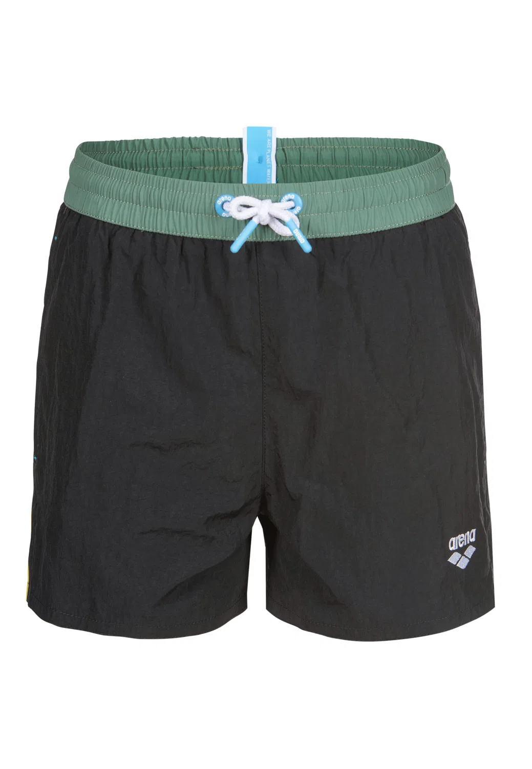 Пляжные шорты Arena Board Shorts TAPES BEACH SHORT черного цвета