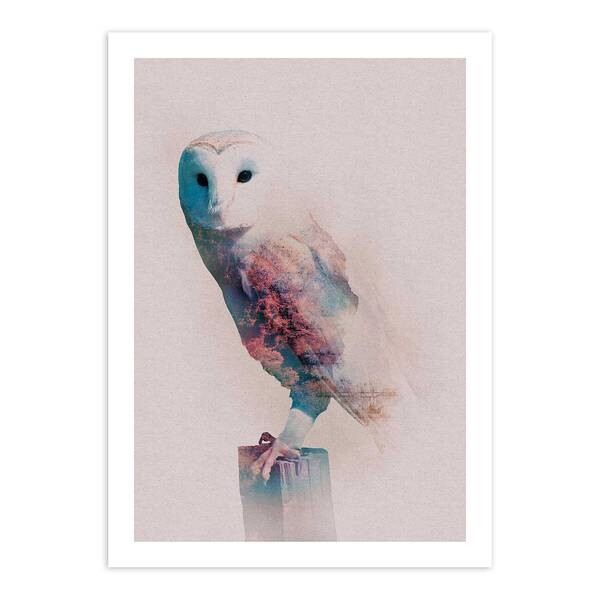 

Фреска Komar Animals Forest Owl, разноцветный