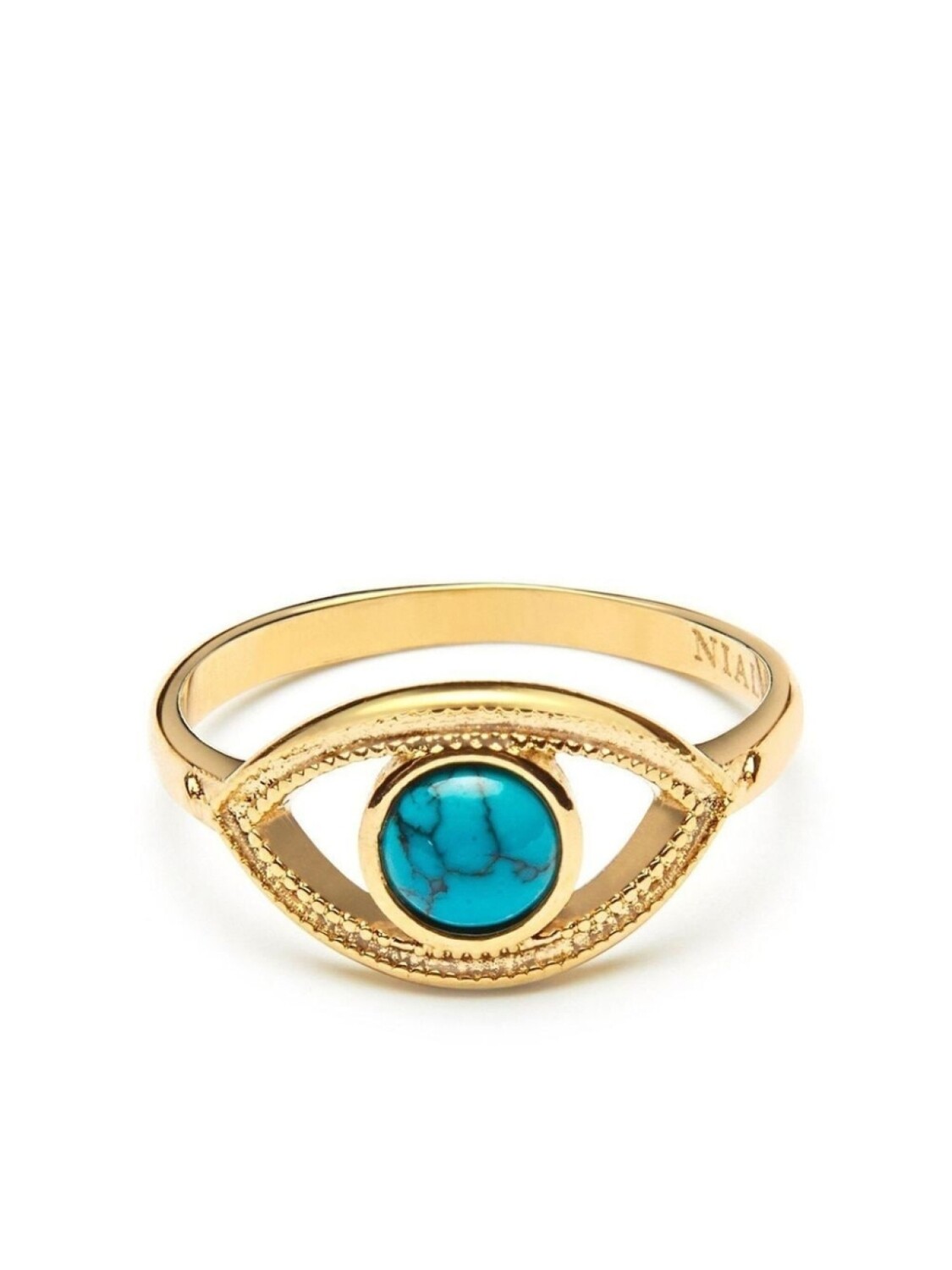 

Кольцо Skyfall Evil Eye Nialaya Jewelry, золотой