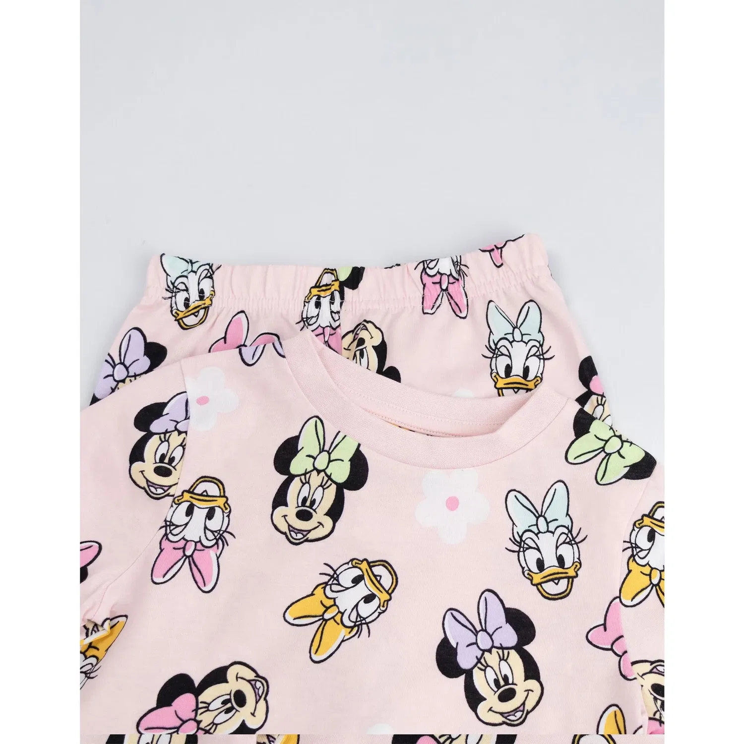 Пижама детская Disney Minnie Mouse & Daisy Duck, 2 шт., хлопок, мультиколор — фото 4