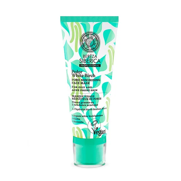 

Маска для лица, сужающая поры Polar White Birch Face Mask Natura Siberica, 100 ml