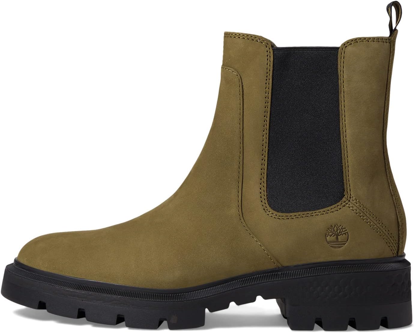Timberland мужские ботинки Cortina Valley Chelsea, Military Olive — фото 4