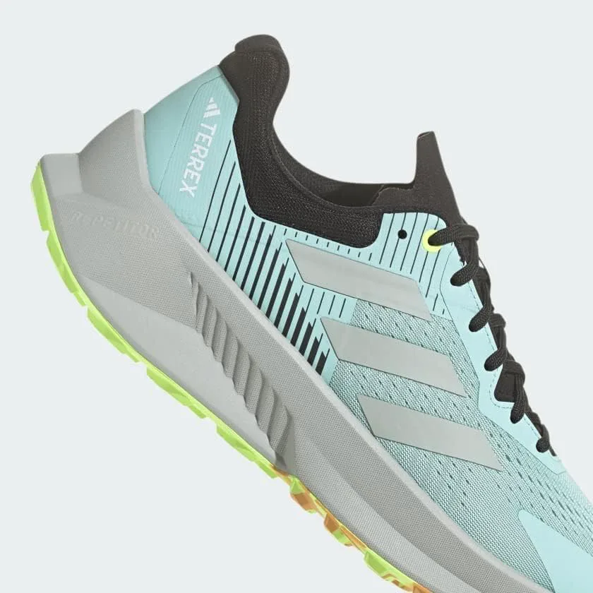 Мужские кроссовки для трейлраннинга Adidas Terrex Soulstride Flow, серебряный — фото 3