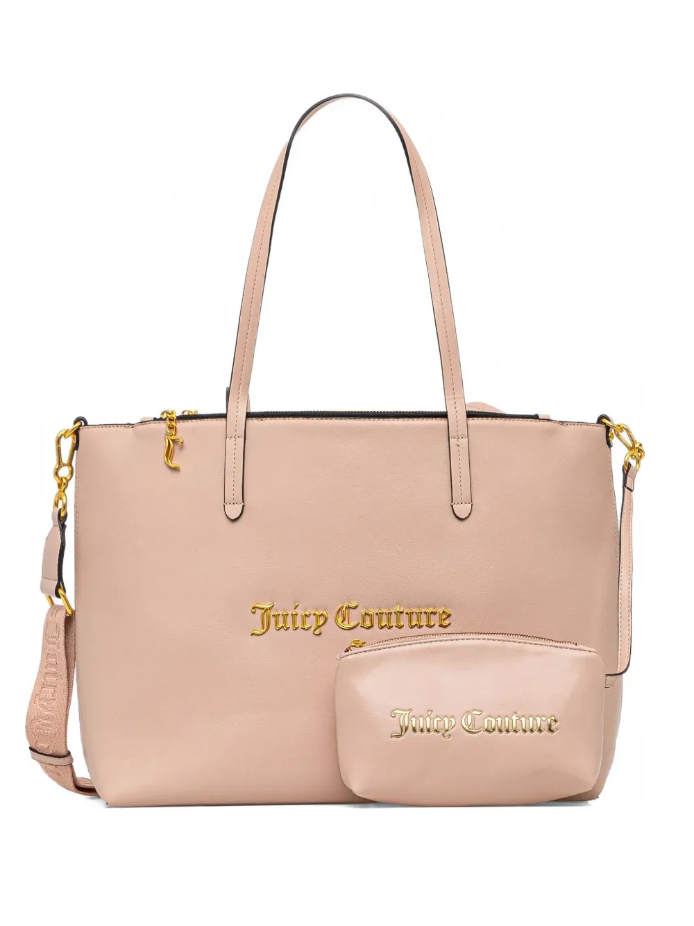 

Торба с отсоединяющимся ремнём Juicy Couture, розовый
