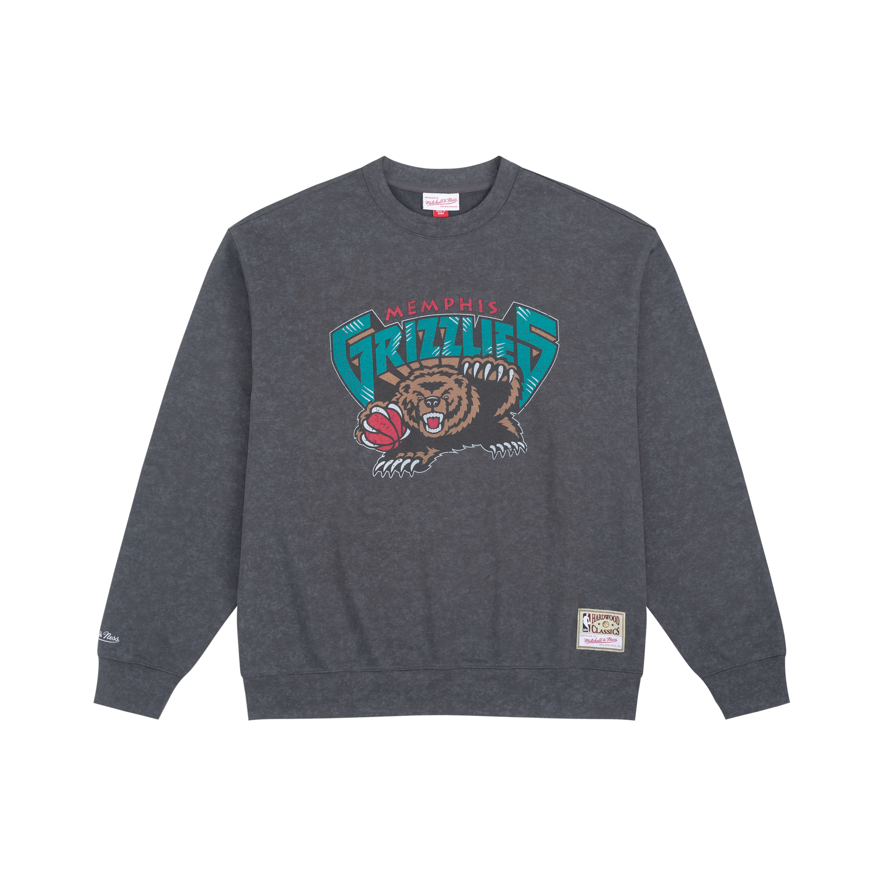 

Толстовка Mitchell & Ness унисекс серая Mitchell Ness, серый