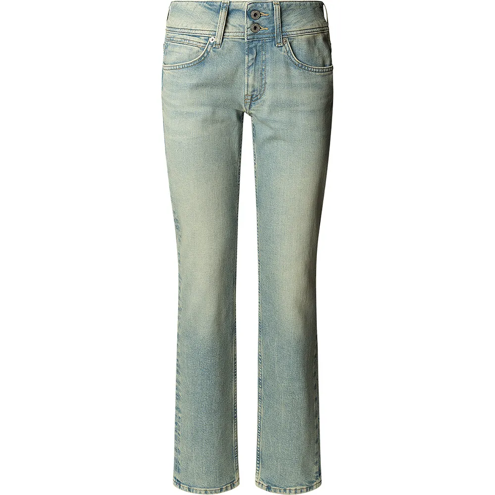 

Джинсы Pepe Venus Slim low waist, зеленый