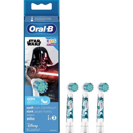 

Сменные насадки Protect & Gamble Kids Star Wars, 3 штуки Oral-B