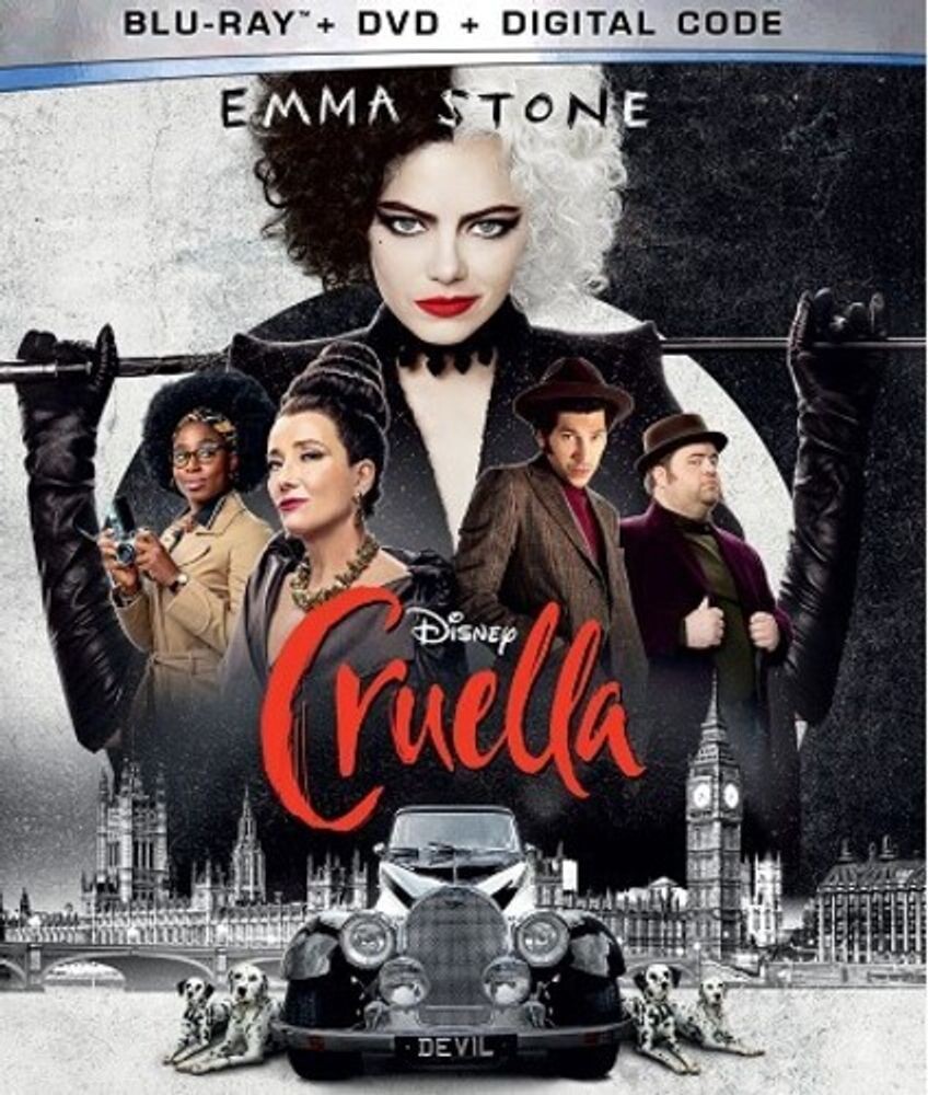 

Диск Blu-ray Cruella [2021]