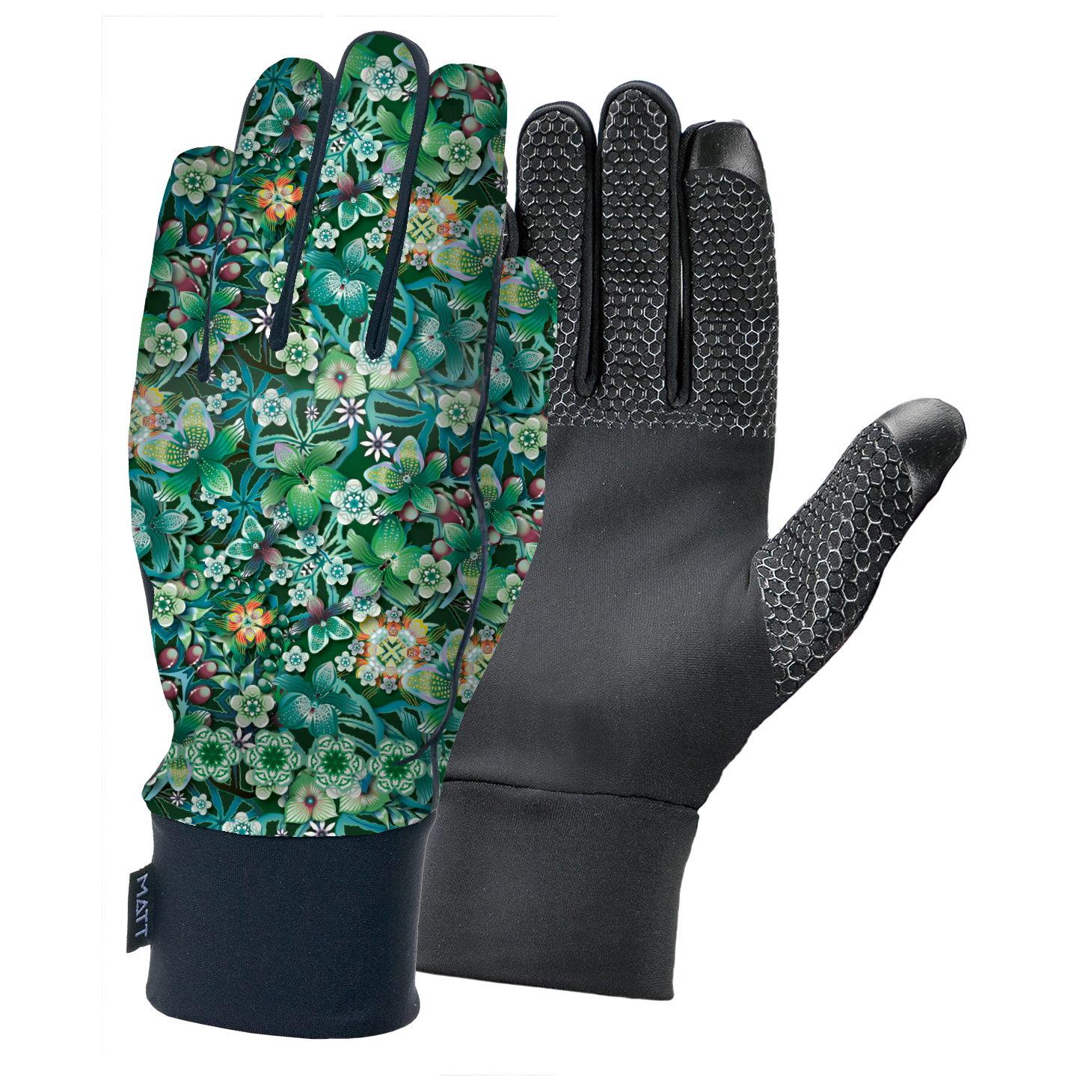 

Перчатки Matt Women's Catalina Estrada Inner Touch Screen Glove, цвет Amazonas Jungle