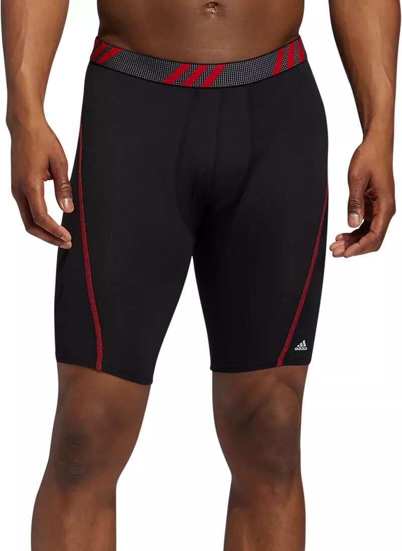 

Мужские длинные боксеры из сетки Adidas Sport Performance — набор из 3 штук, мультиколор