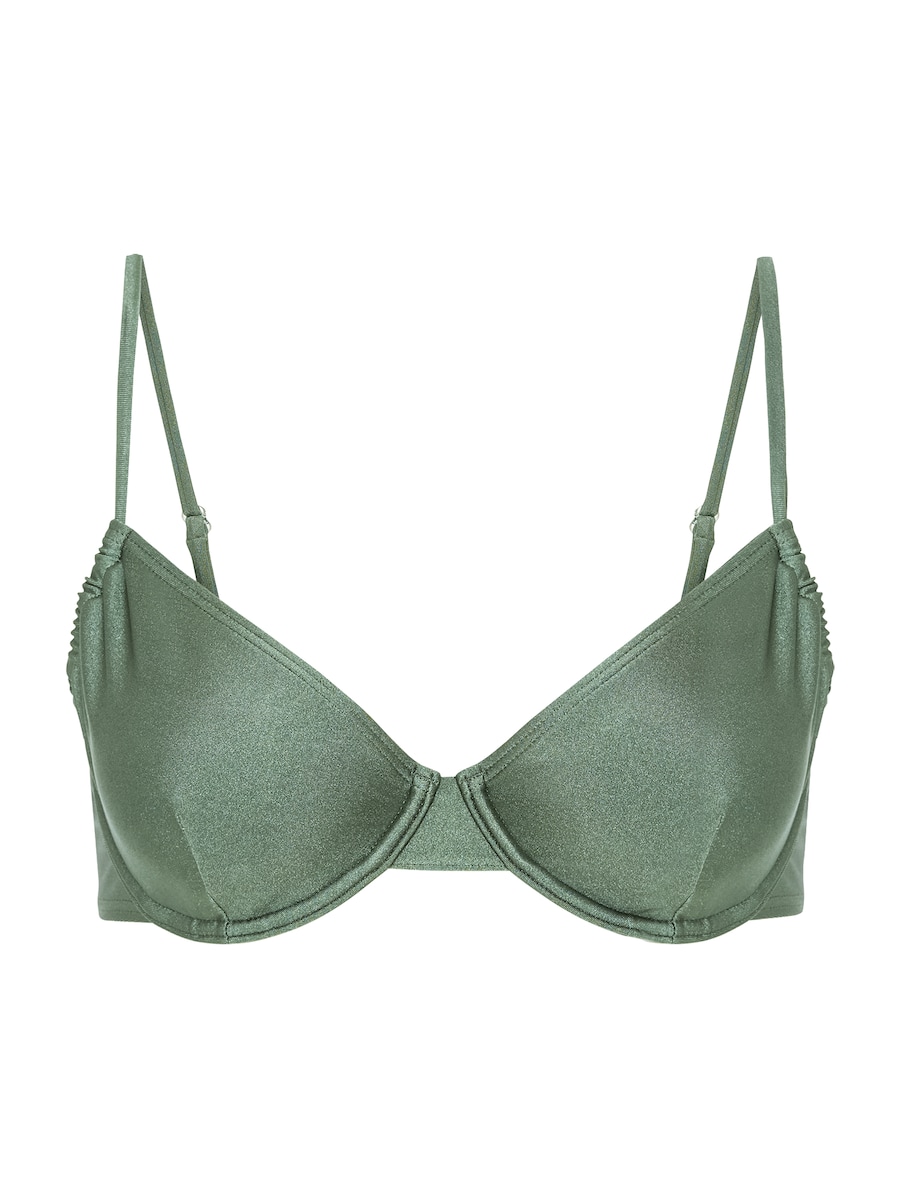 

Бикини-топ-футболка LSCN by LASCANA Nele, оливковый