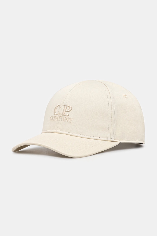 

Хлопковая бейсболка C.P. Company, бежевый
