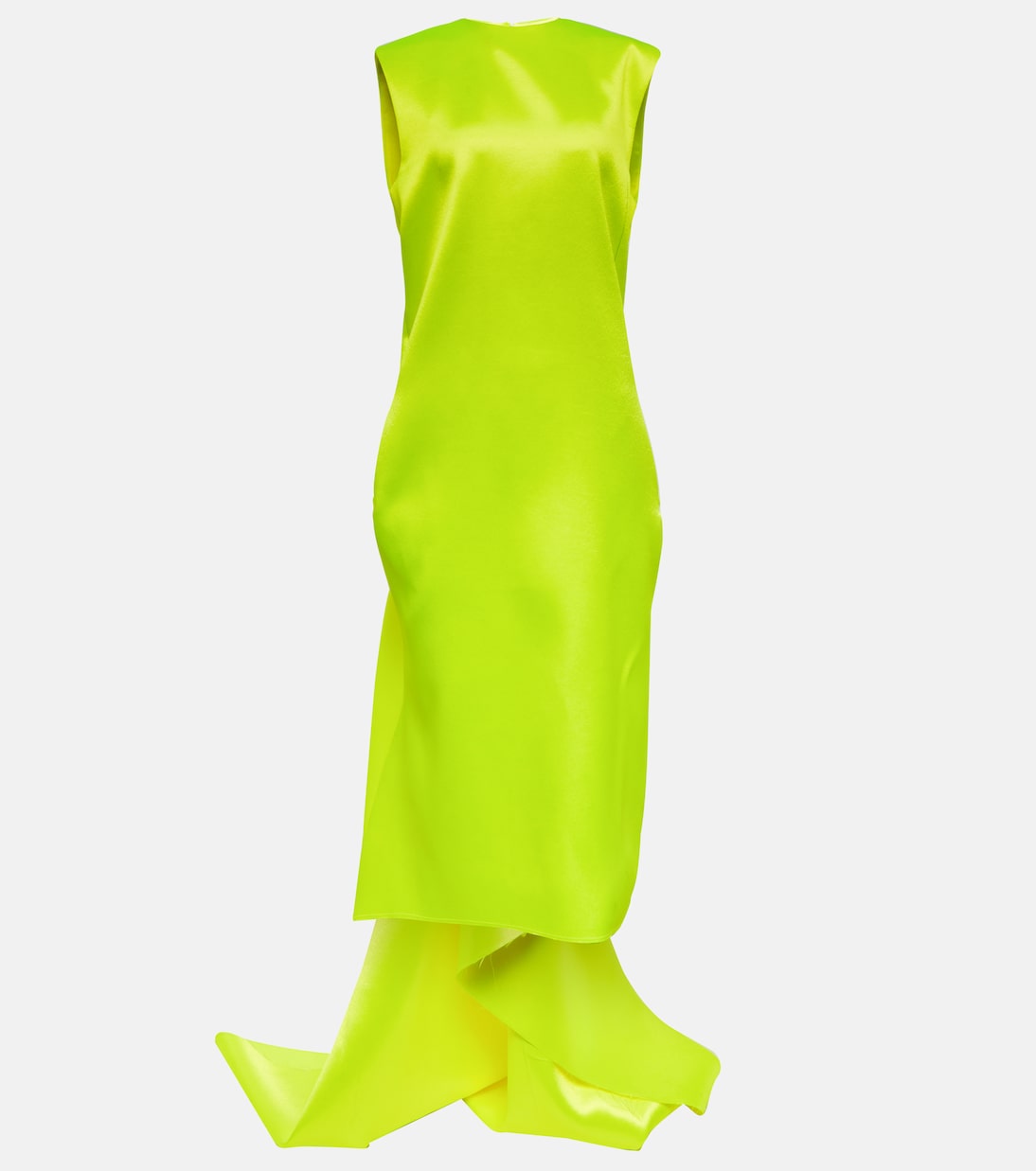 

Платье миди Aedi Sportmax, Giallo Fluo
