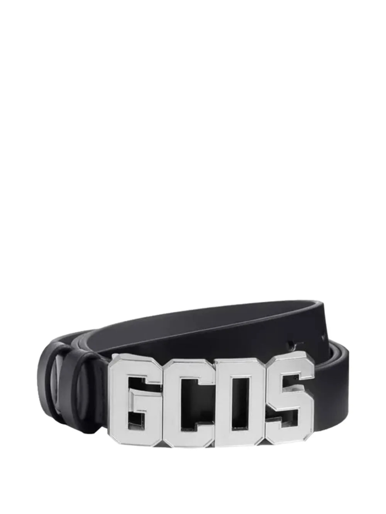 

GCDS кожаный ремень, черный