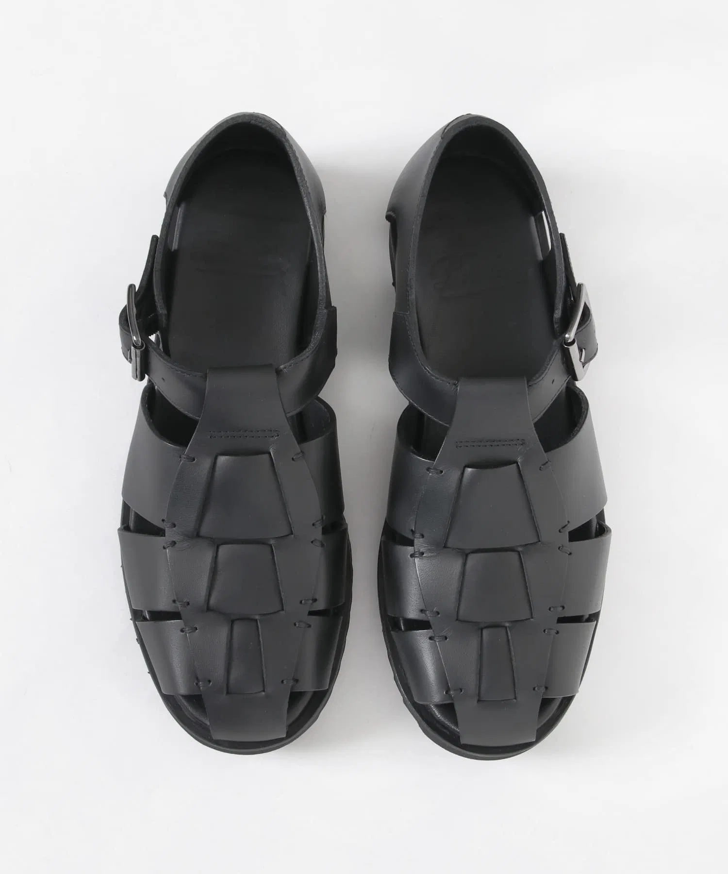Мужские кожаные сандалии Paraboot Pacific URBAN RESEARCH коричневые — фото 4