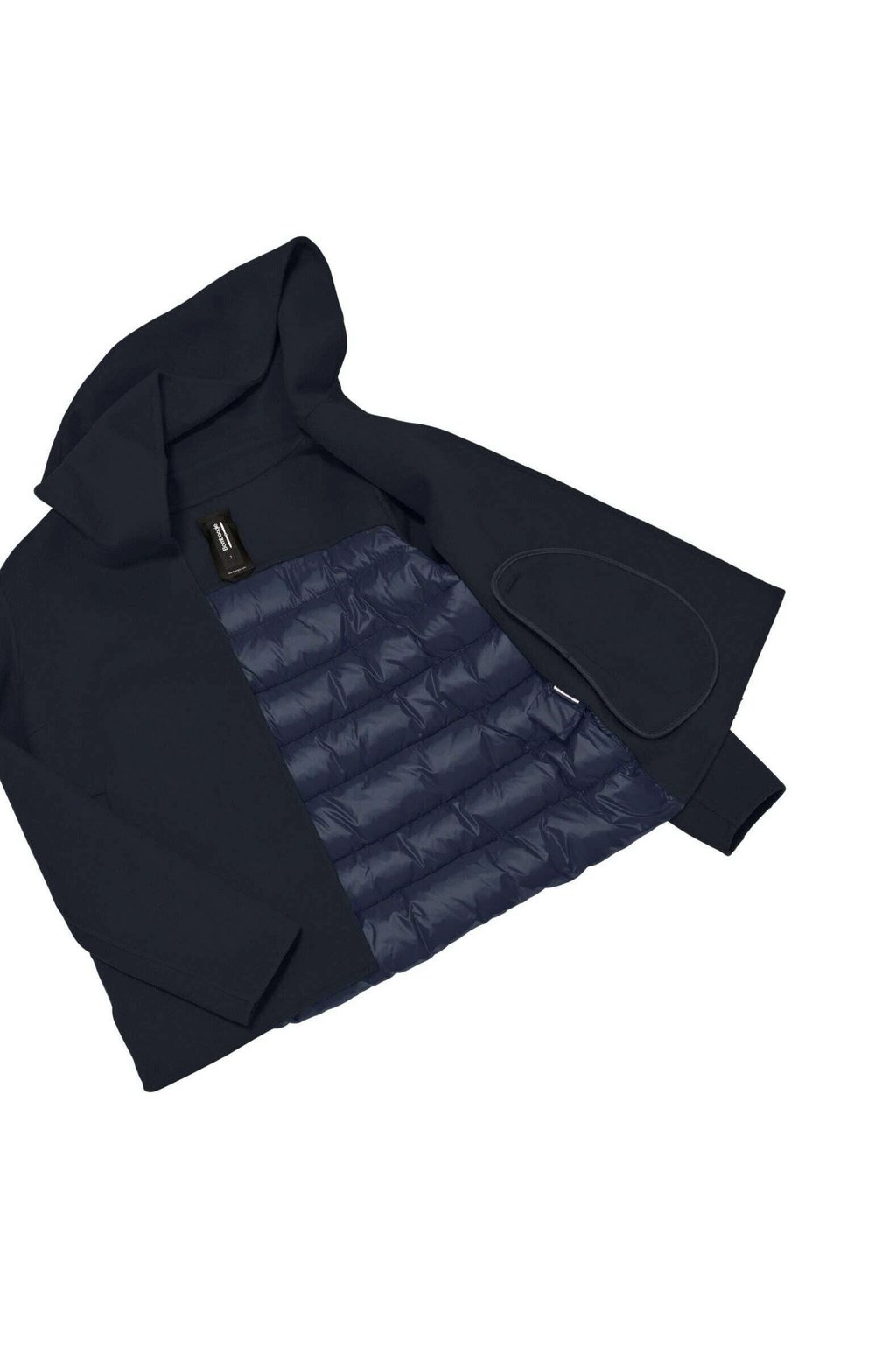 

Короткое пальто WOOL AND NYLON CLOTH Bomboogie, темно-синий