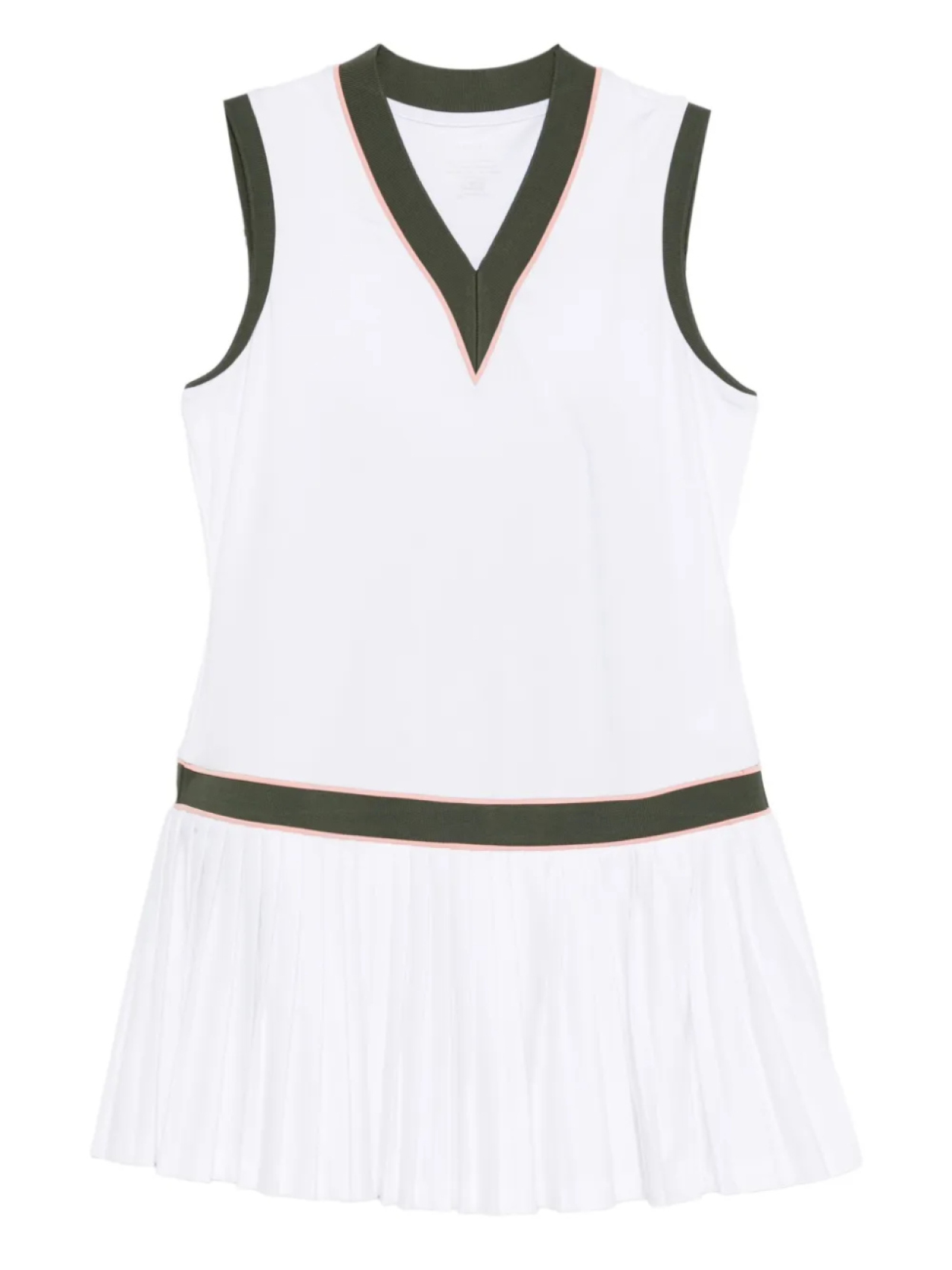 

Varley платье мини с V-образным вырезом, белый