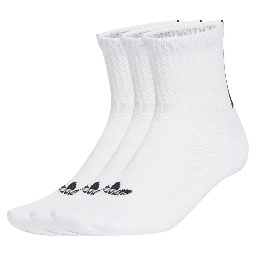 

Носки 3 шт adidas Originals Quarter 3 Back Stripes, белый