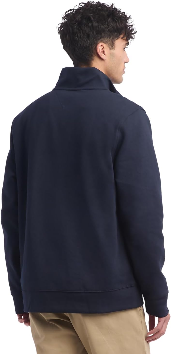 Толстовка Tommy Hilfiger Bill с застежкой-молнией 1/4, Sky Captain — фото 4