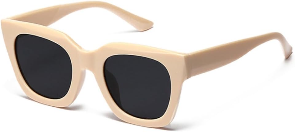 

Винтажные квадратные солнцезащитные очки 2027 года для женщин, модные очки цвета желе, солнцезащитные очки UV400 для мужчин, трендовые солнцезащитные очки MTZJH, Beige Grey