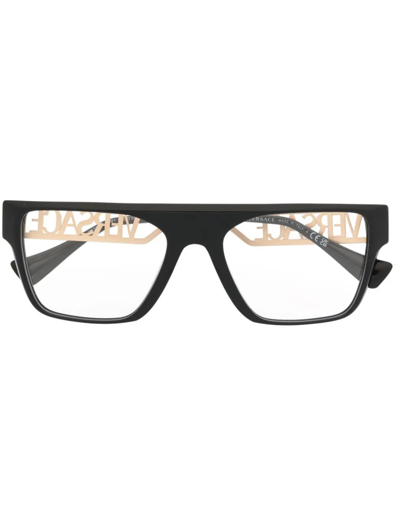 

Versace Eyewear очки в квадратной оправе, черный