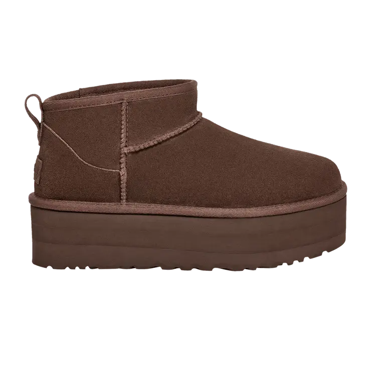 

Ботинки UGG Wmns Classic Ultra Mini Platform Boot Burnt Cedar, коричневый