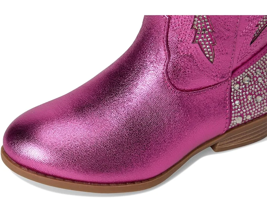 Ботинки Steve Madden Kids Yeehah (Toddler/Little Kid), Pink — фото 2