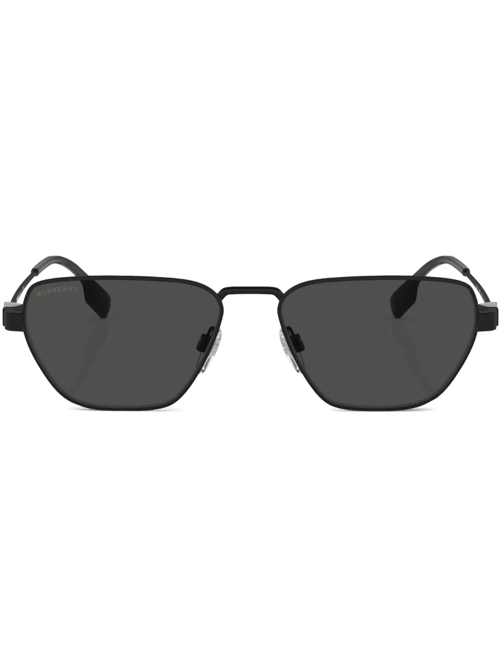 

Солнцезащитные очки в клетку Vintage Check Burberry Eyewear, черный