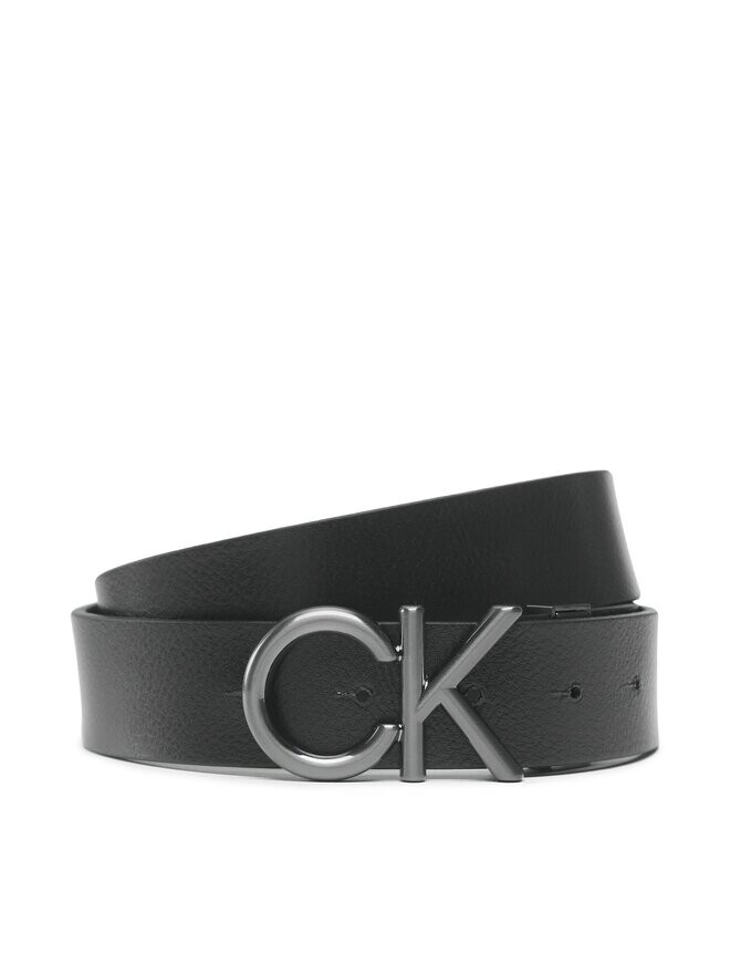

Ремень Adj/Rev Ck Metal Bombe Pb 35mm Calvin Klein, черный