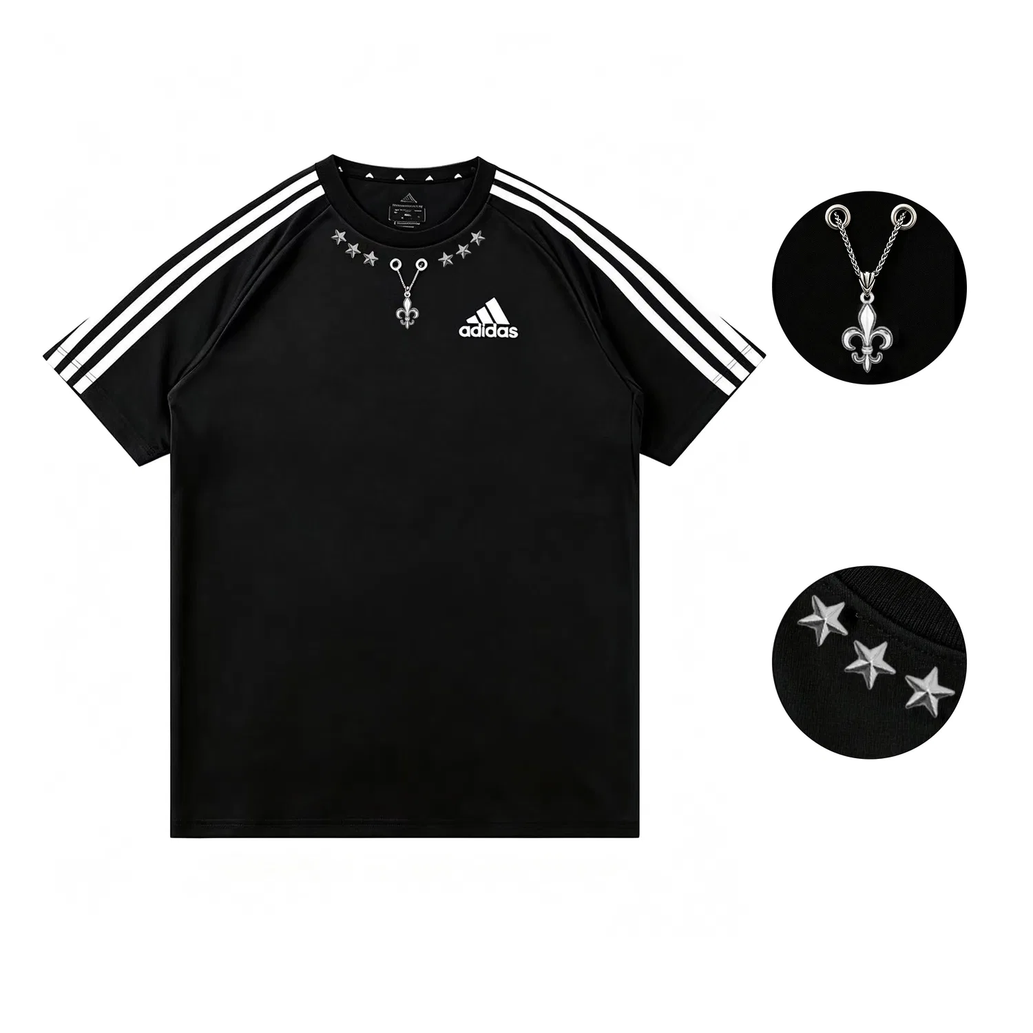 Футболка MUST HAVES Adidas Black & White — фото 3