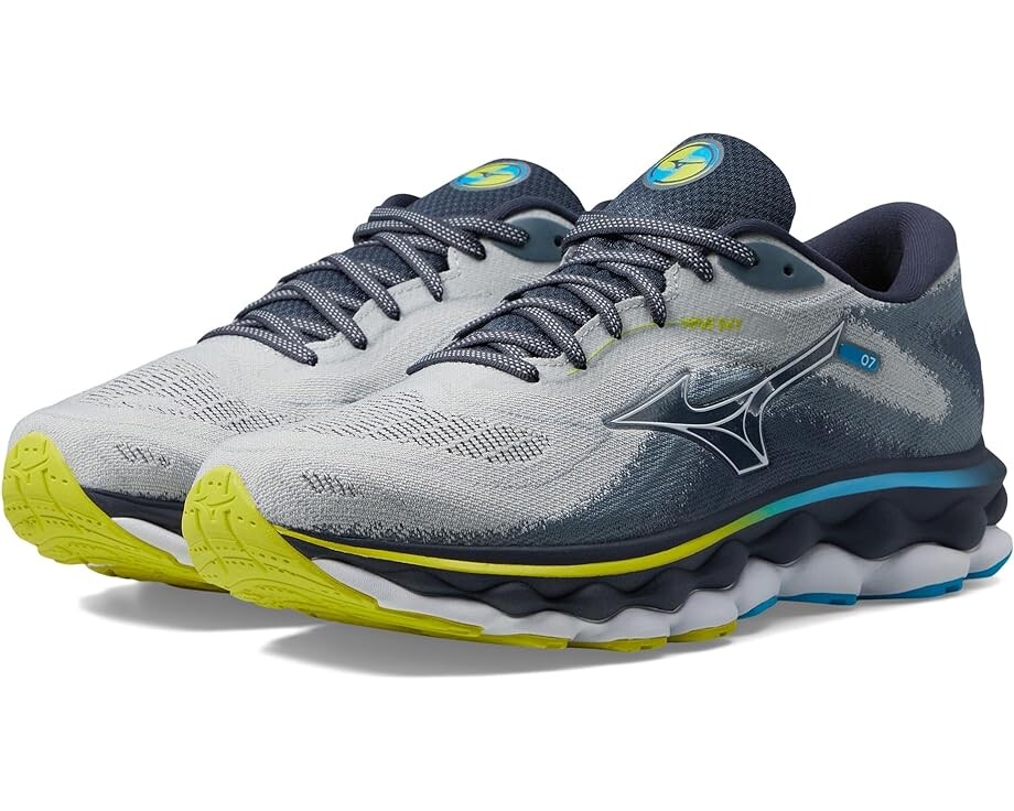 

Кроссовки Mizuno Wave Sky 7, цвет Pearl Blue/White, Серый, Кроссовки Mizuno Wave Sky 7, цвет Pearl Blue/White