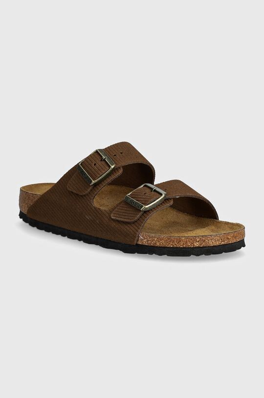 

Замшевые шлепанцы Arizona Birkenstock, коричневый