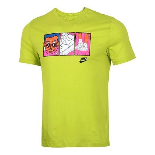 

Футболка sportswear applique t-shirt 'green' Nike, зеленый