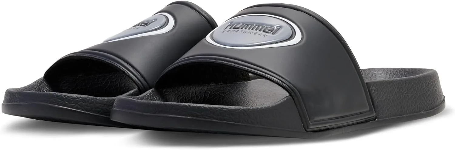 Сандалии Hummel Unisex Pool Slide BadgeSlide, черный — фото 2