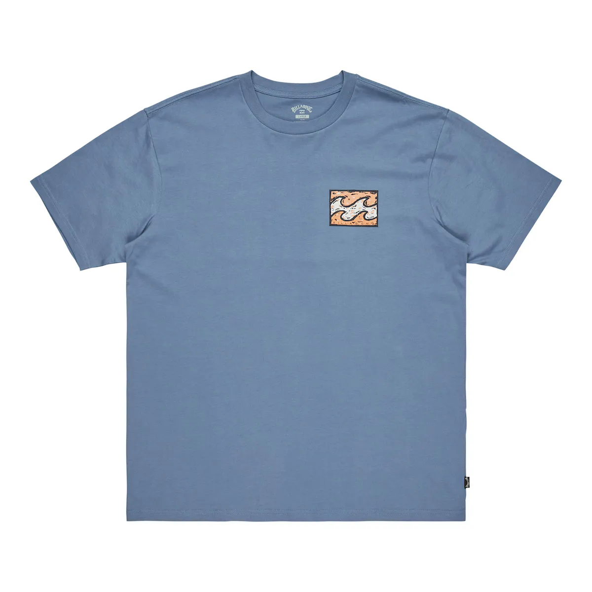 

Футболка мужская Billabong Crayon Wave, синий