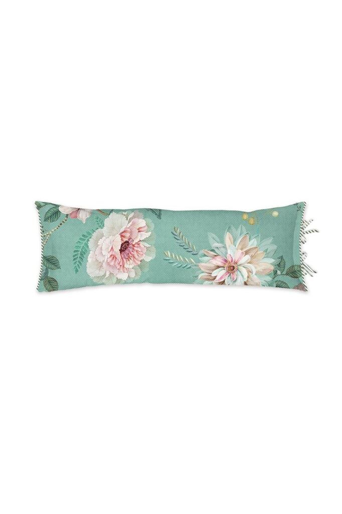 

Tokyo Bouquet длинная декоративная подушка 30x90 см зеленая Beddinghouse