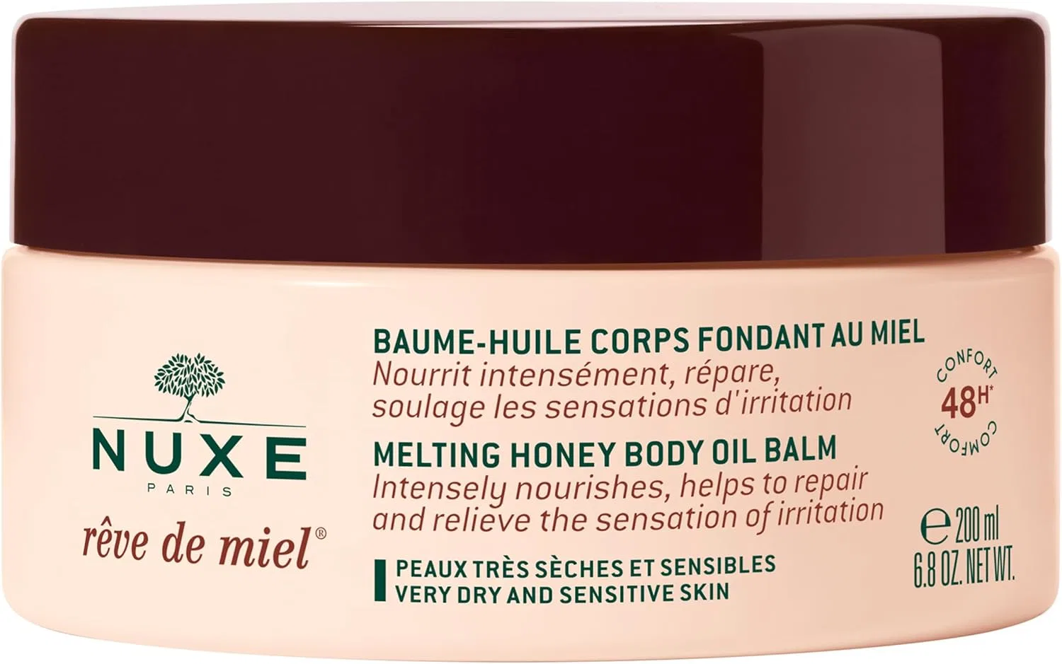 Масло-бальзам для тела Nuxe Honey Dry Moisturizing, 200 мл