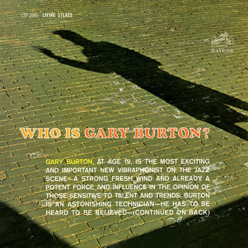 

CD диск Burton, Gary: Who Is Gary Burton