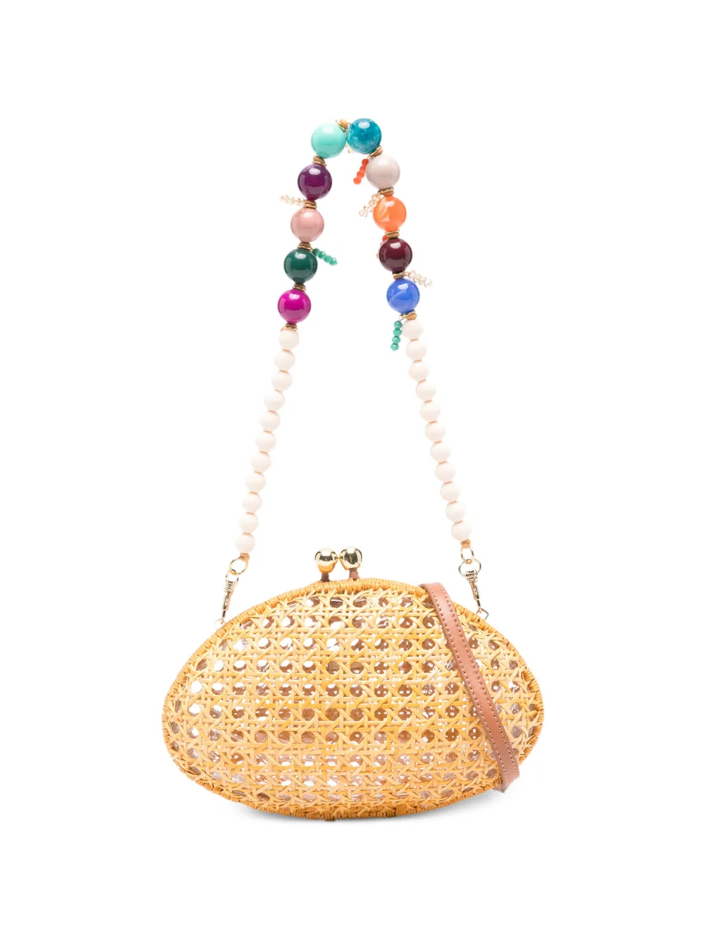 

Клатч Elise Om Serpui, бежевый